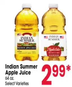 Jewel-Osco Indian Summer Apple Juice offer