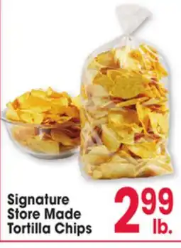 Jewel-Osco Signature Store Made Tortilla Chips offer