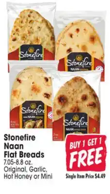 Jewel-Osco Stonefire Naan Flat Breads offer