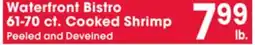 Jewel-Osco Waterfront Bistro 61-70 ct. Cooked Shrimp offer