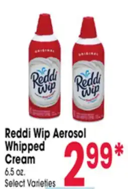 Jewel-Osco Reddi Wip Aerosol Whipped Cream offer