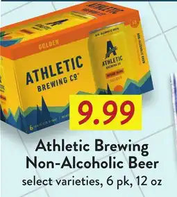 Fresh Thyme Athletic Brewing Non-Alcoholic Beer offer