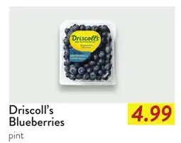 Fresh Thyme Driscoll's Blueberries offer