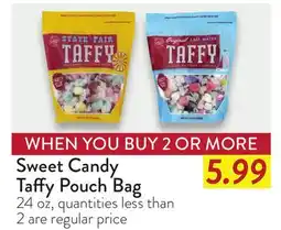 Fresh Thyme Sweet Candy Taffy Pouch Bag offer