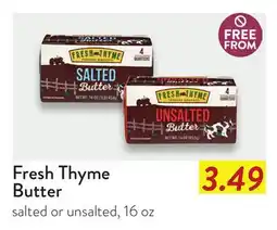 Fresh Thyme Fresh Thyme Butter offer