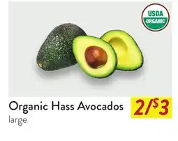 Fresh Thyme Organic Hass Avocados offer
