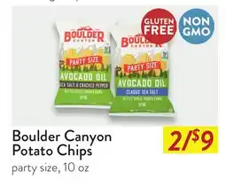 Fresh Thyme Boulder Canyon Potato Chips offer