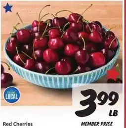 Safeway Red Cherries offer