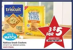Safeway Nabisco Snack Crackers offer
