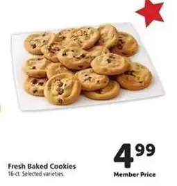 Safeway Fresh Baked Cookies offer
