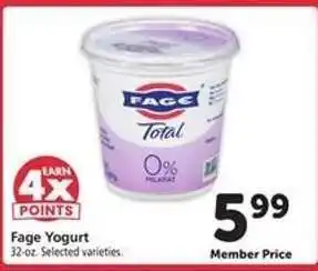 Safeway Fage Yogurt offer