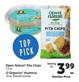 Safeway OPEN NATURE PITA CHIPS offer