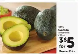 Safeway Hass Avocado offer