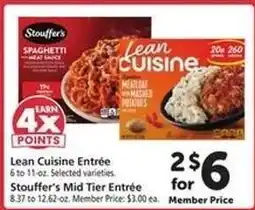 Safeway Lean Cuisine Entrée offer