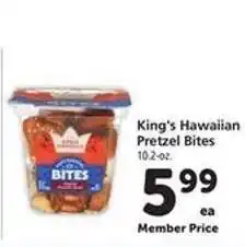 Safeway King’s Hawaiian pretzel bites offer