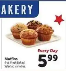Safeway MUFFINS offer