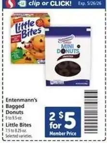 Safeway Entenmann's Bagged Donuts offer