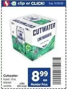 Safeway Cutwater offer