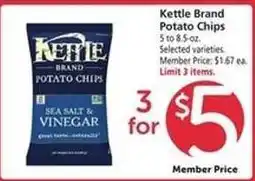 Safeway Kettle Brand Potato Chips offer