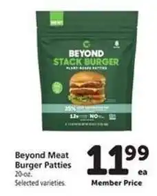 Safeway Beyond Meat Burger Patties offer