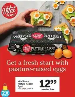 Safeway Vital Farms Pasture Raised Eggs offer