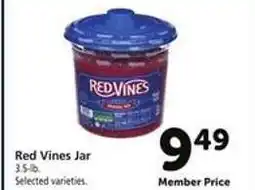 Safeway Red Vines Jar offer