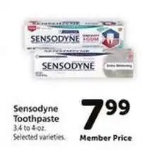 Safeway Sensodyne Toothpaste offer