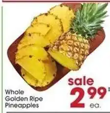 Giant Eagle Whole Golden Ripe Pineapples offer