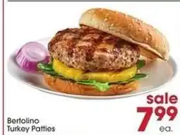 Giant Eagle Bertolino Turkey Patties offer