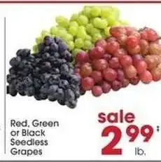 Giant Eagle Seedless Grapes offer