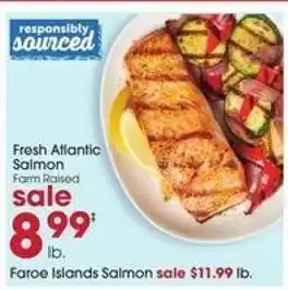 Giant Eagle Fresh Atlantic Salmon offer