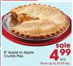 Giant Eagle 8 Apple or Apple Crumb Pies offer