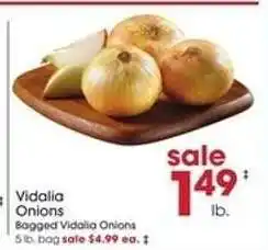Giant Eagle Vidalia Onions offer
