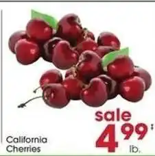 Giant Eagle California Cherries offer