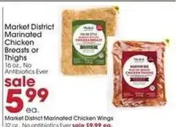 Giant Eagle Market District Marinated Chicken Breasts or Thighs offer