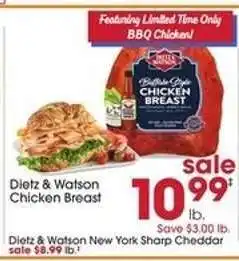 Giant Eagle Dietz & Watson Chicken Breast offer
