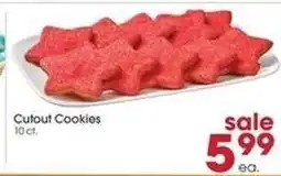 Giant Eagle Cutout Cookies offer