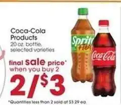 Giant Eagle Coca-Cola Products offer
