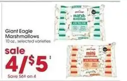 Giant Eagle Giant Eagle Marshmallows offer