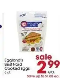 Giant Eagle Eggland's Best Hard Cooked Eggs offer