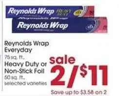 Giant Eagle Reynolds Wrap offer