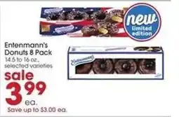 Giant Eagle Entenmann’s Donuts 8 Pack offer