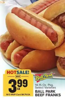 Food Lion Ball Park Beef Franks offer