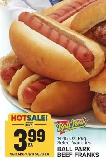 Food Lion Ball Park Beef Franks offer
