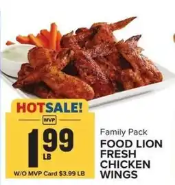 Food Lion Food Lion Fresh Chicken Wings offer