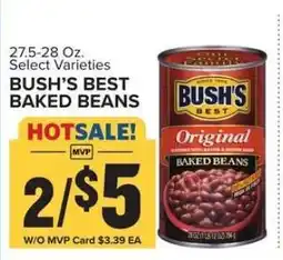 Food Lion Bush's Best Baked Beans offer