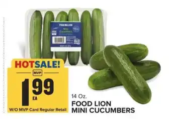 Food Lion FOOD LION MINI CUCUMBERS offer