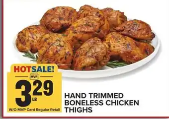 Food Lion Hand Trimmed Boneless Chicken Thighs offer