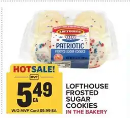 Food Lion LOFTHOUSE FROSTED SUGAR COOKIES offer