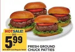 Food Lion Fresh Ground Chuck Patties offer